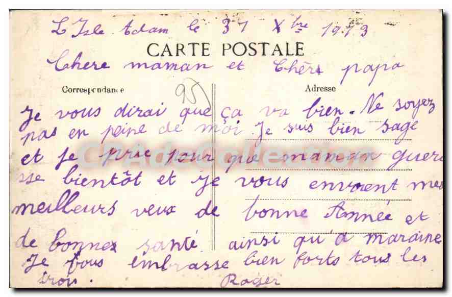 ISLE-ADAM — La Plage (23) — Frémont, Éditeur, Beaurion-sur-Oise — Verso