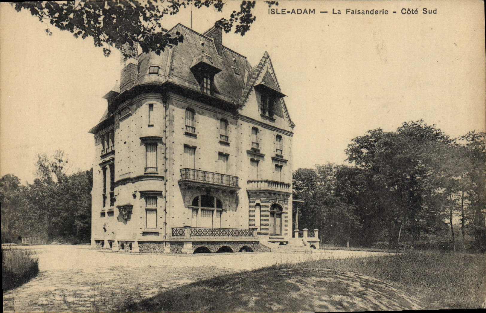 Isle-Adam — La Faisanderie — Lado Sur