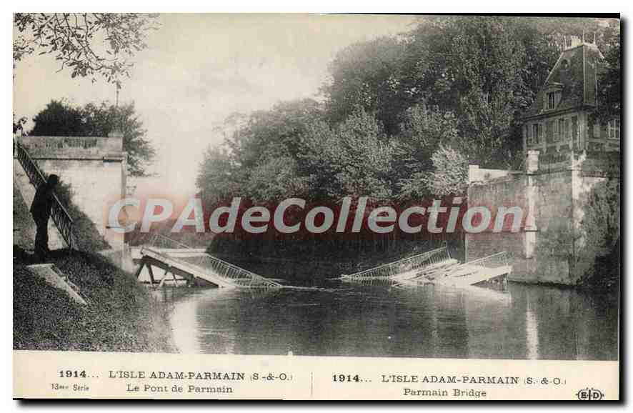 L'Isle Adam-Parmain — El Puente de Parmain — S.&O. n°13