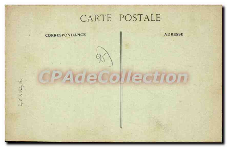CPA Pontoise Le Cure celle qui a le plus trompé son mari — Rückseite