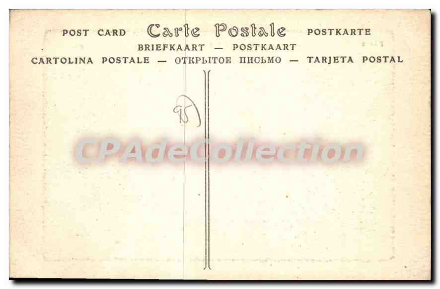 CPA Pontoise Vue Sur I'Oise Le Garage — Rückseite