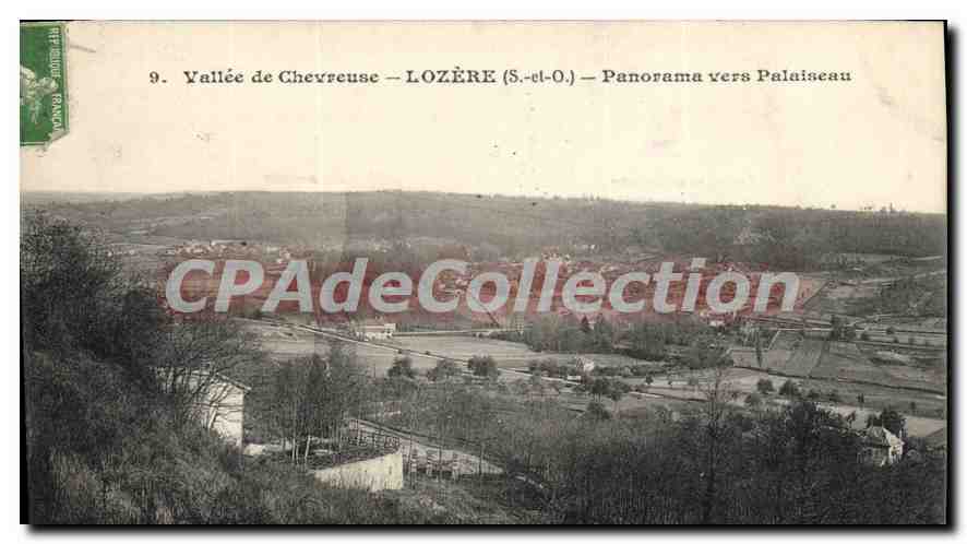 CPA Lozere Panorama Vers Palaiseau