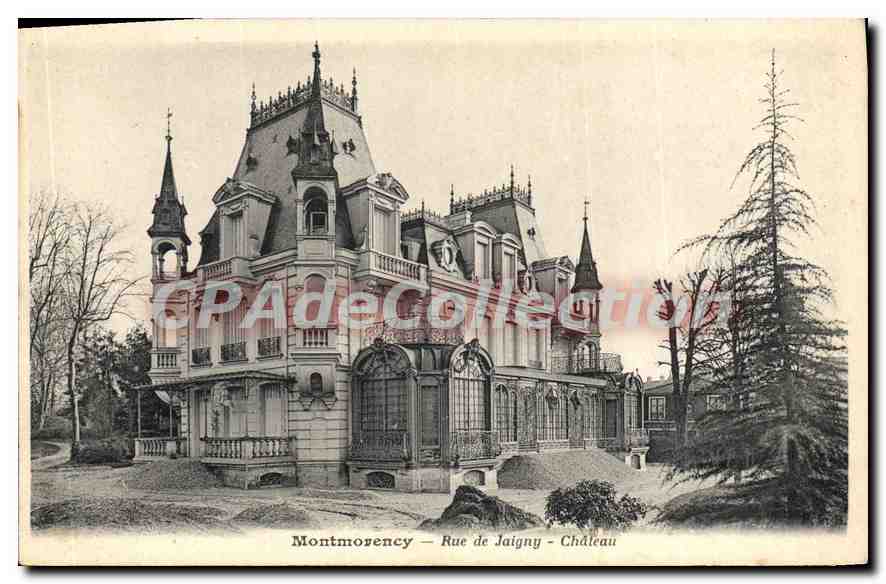 Montmorency — Rue de Jaigny — Château
