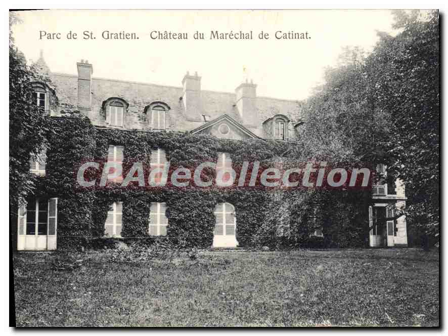 CPA St Gratien Le Chateau Du Marechal De Catinat