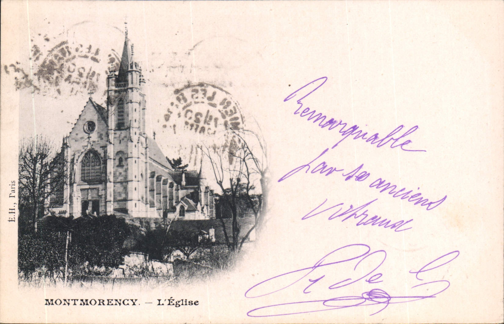 Montmorency — L'Église — E.H., Paris
