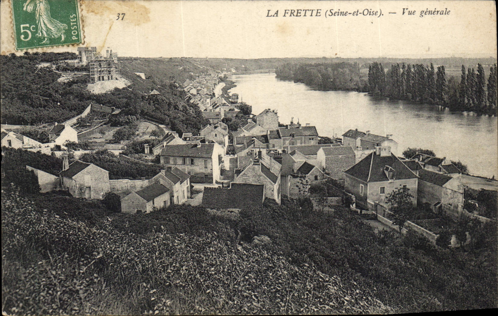 CPA La Frette Vue Generale