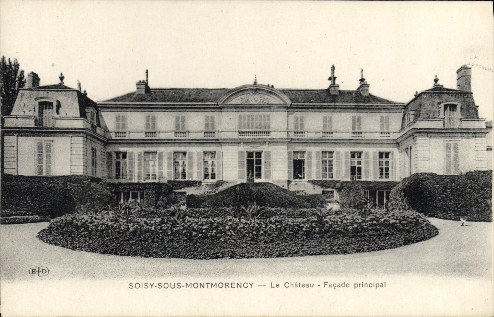 CPA soisy sous Montmorency Le Chateau Facade Principale