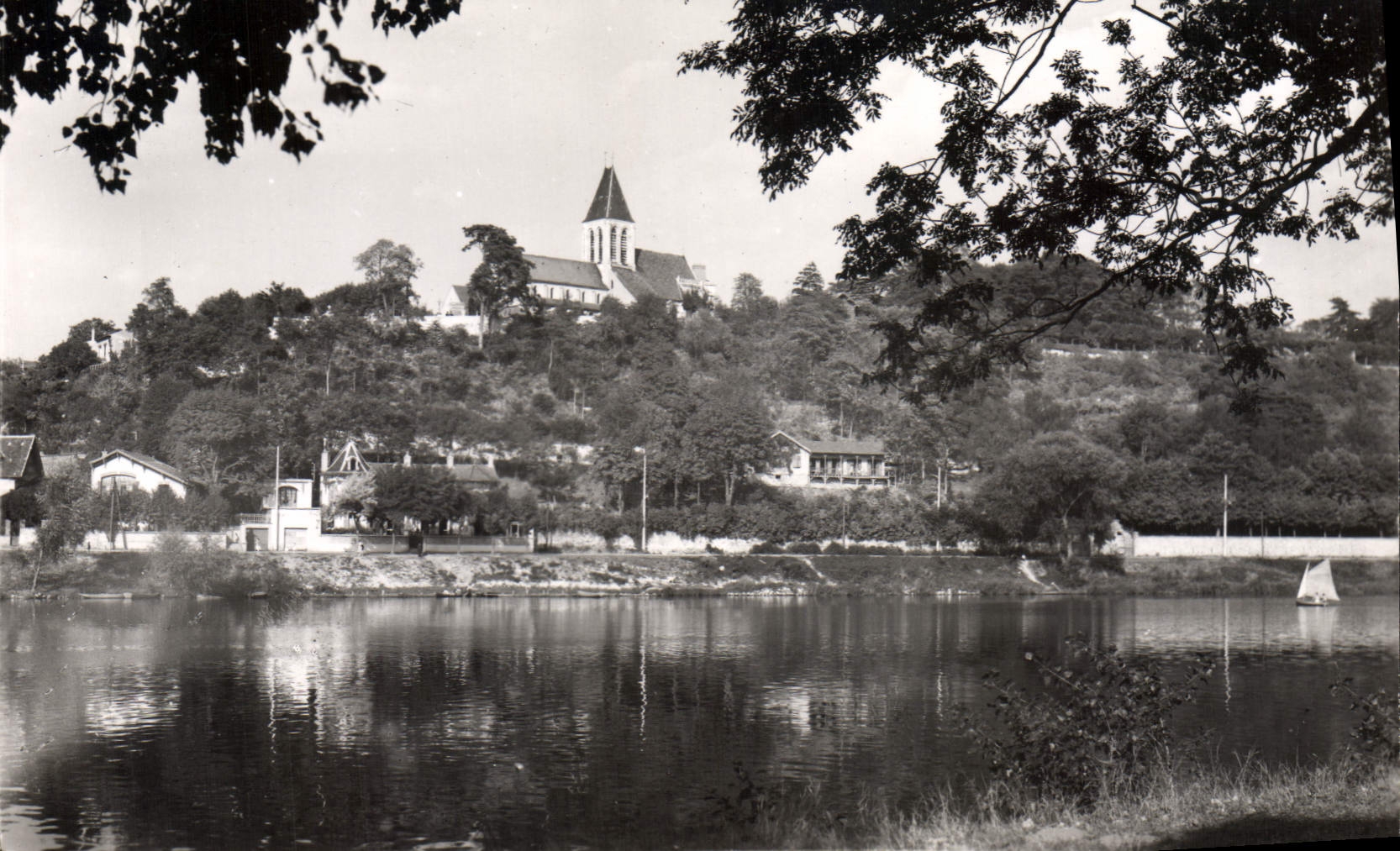 CPA Herblay Le Côteau Et I'Eglise