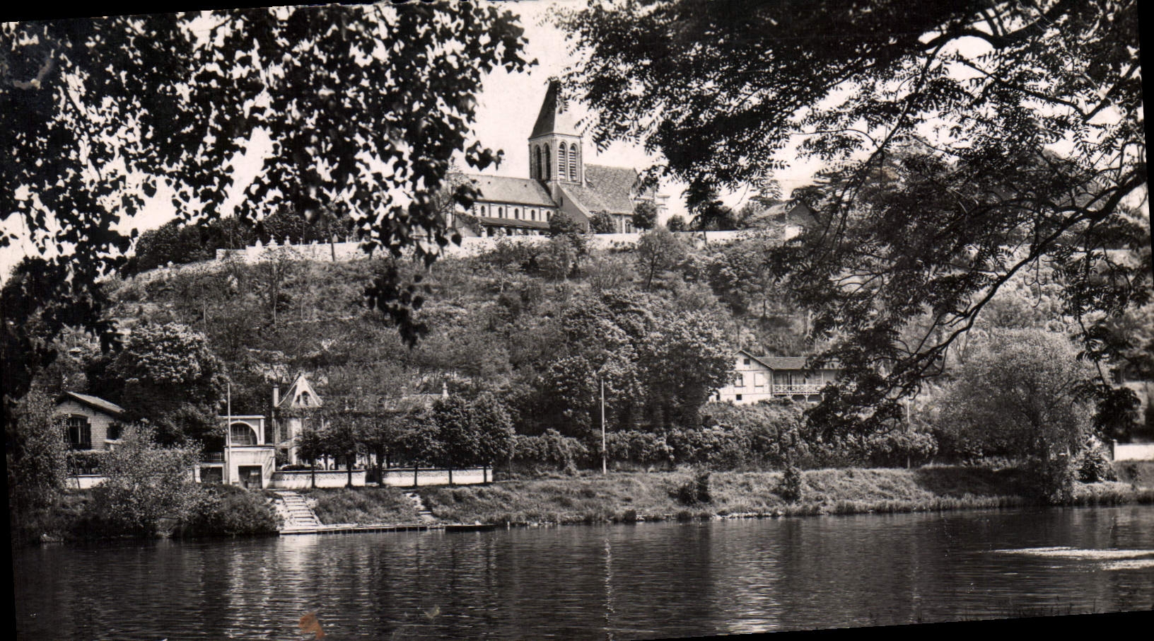CPA Herblay La Seine Et I'Eglise