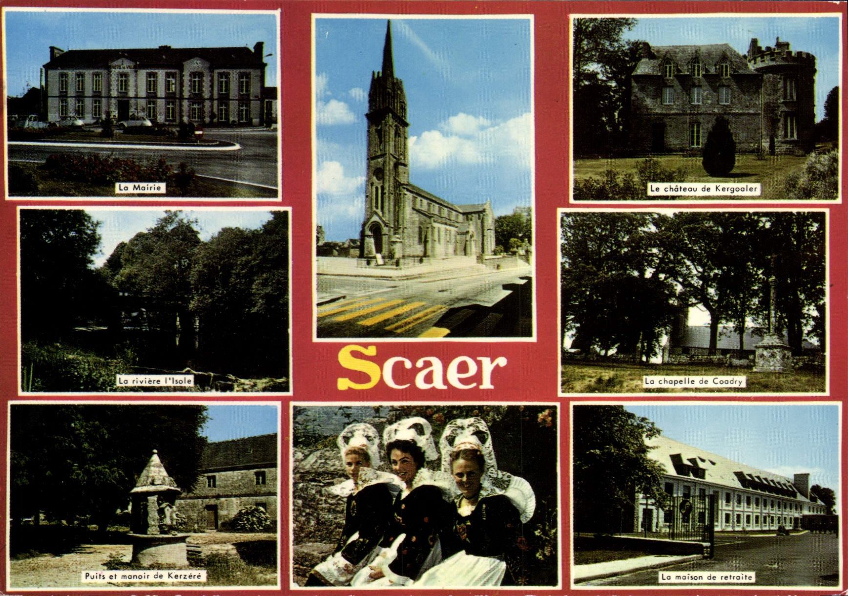CPSM Scaer Sud Finistere
