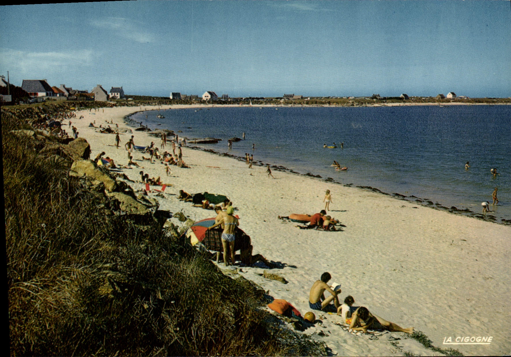 CPSM Plouneour Trez La Plage De Kerurus
