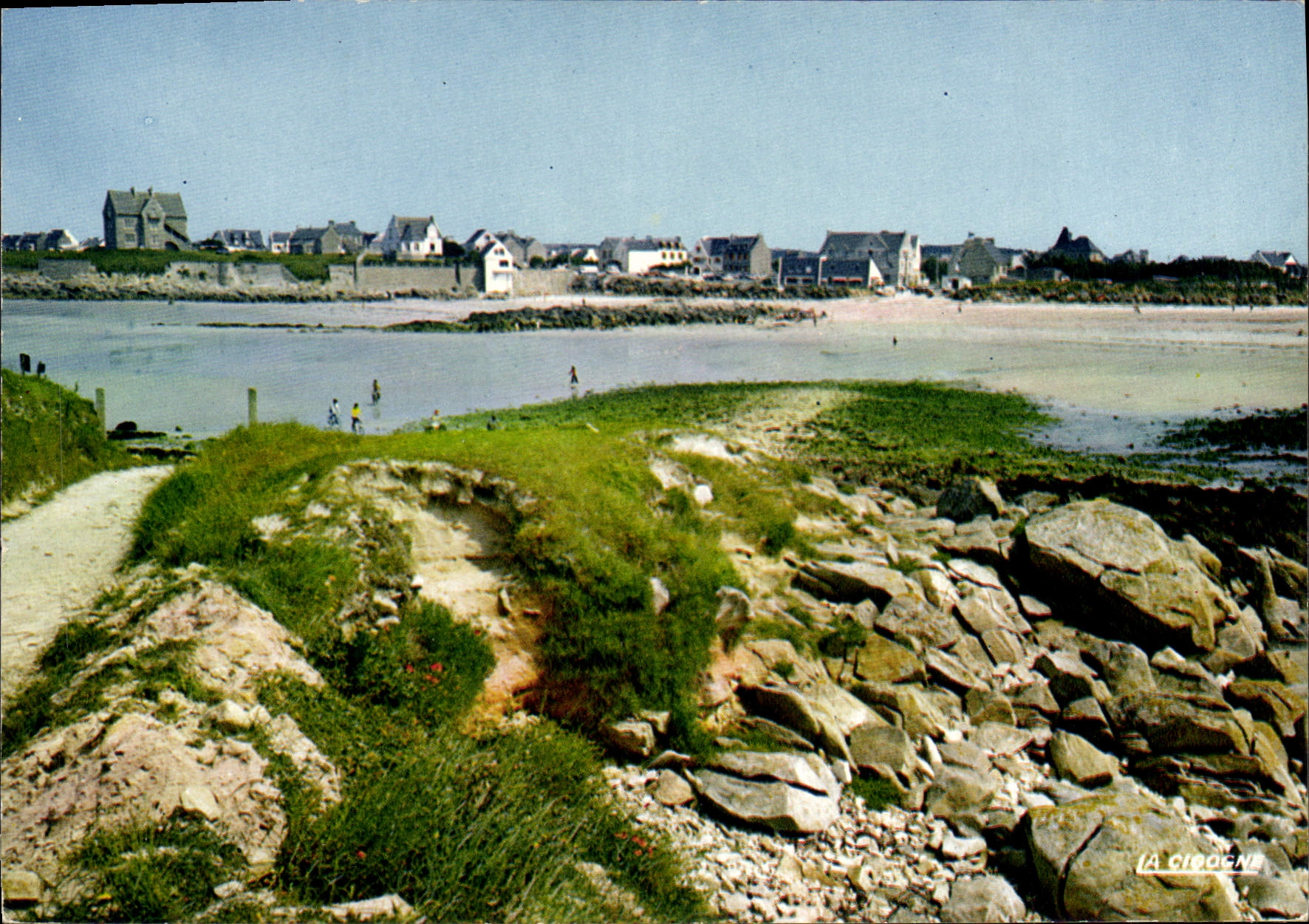 CPSM Le Dossen Promenade De I'Ile De Siek