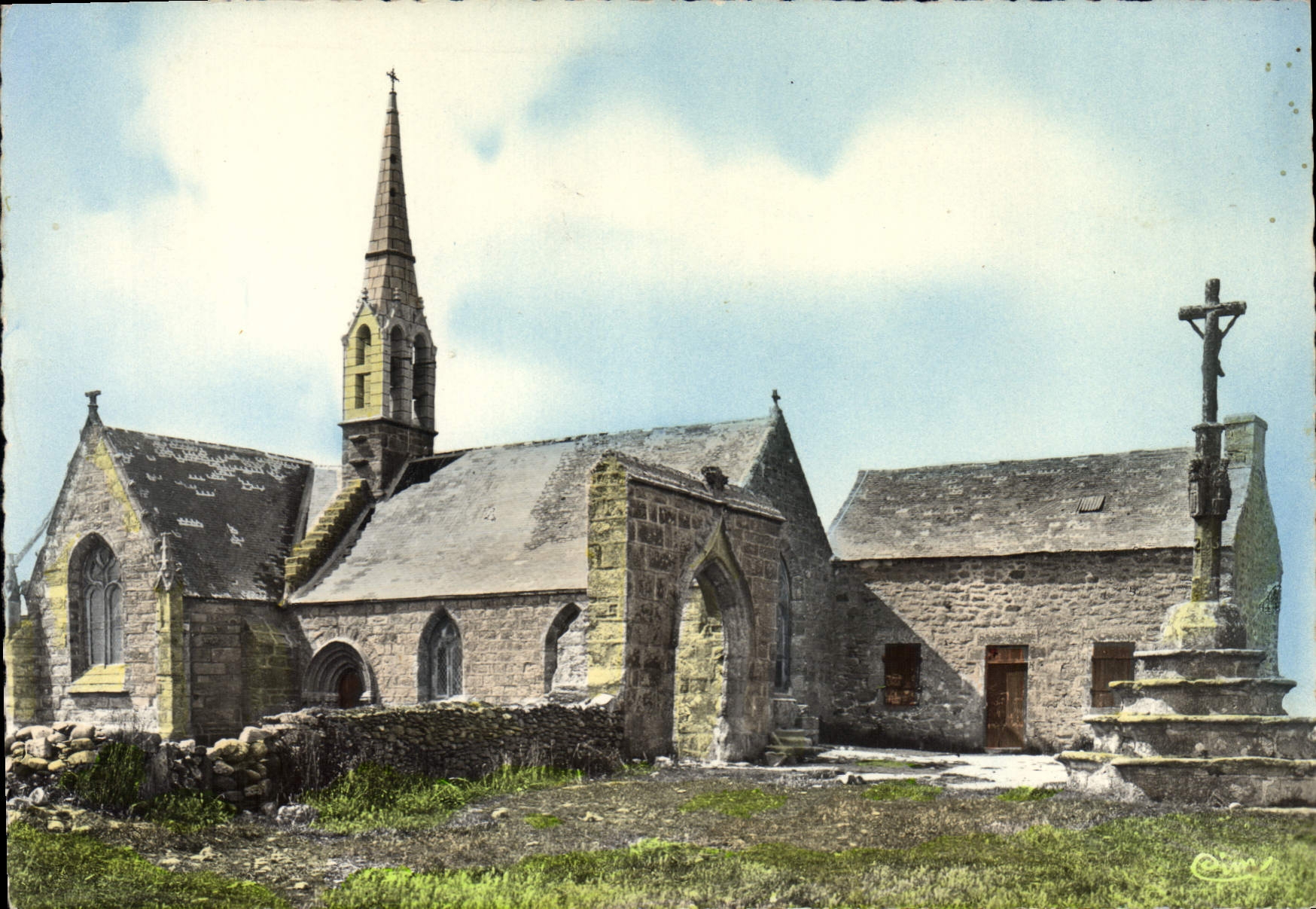CPSM Pouldreuzic Chapelle De Penhors