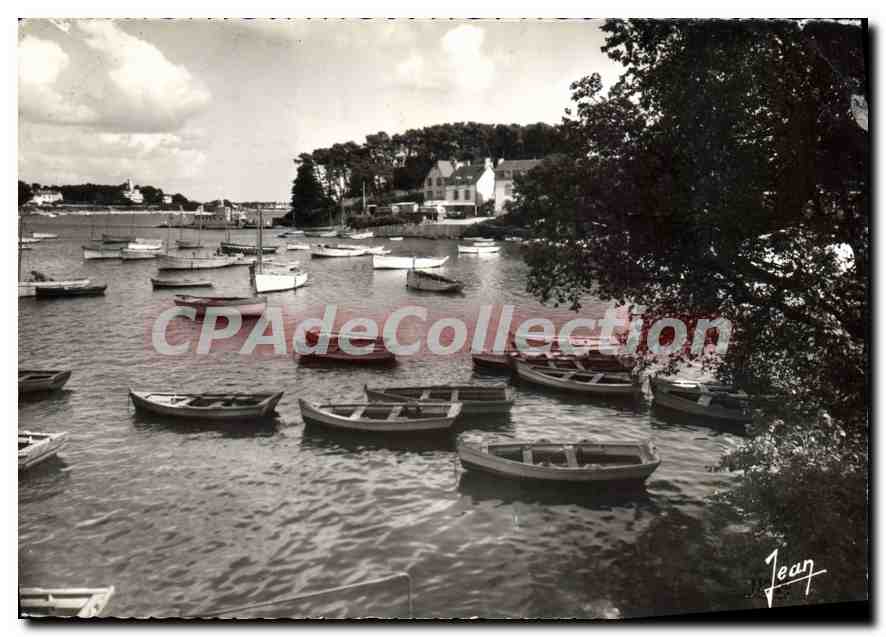 CPSM La Bretagne Le Port De Sainte Marine