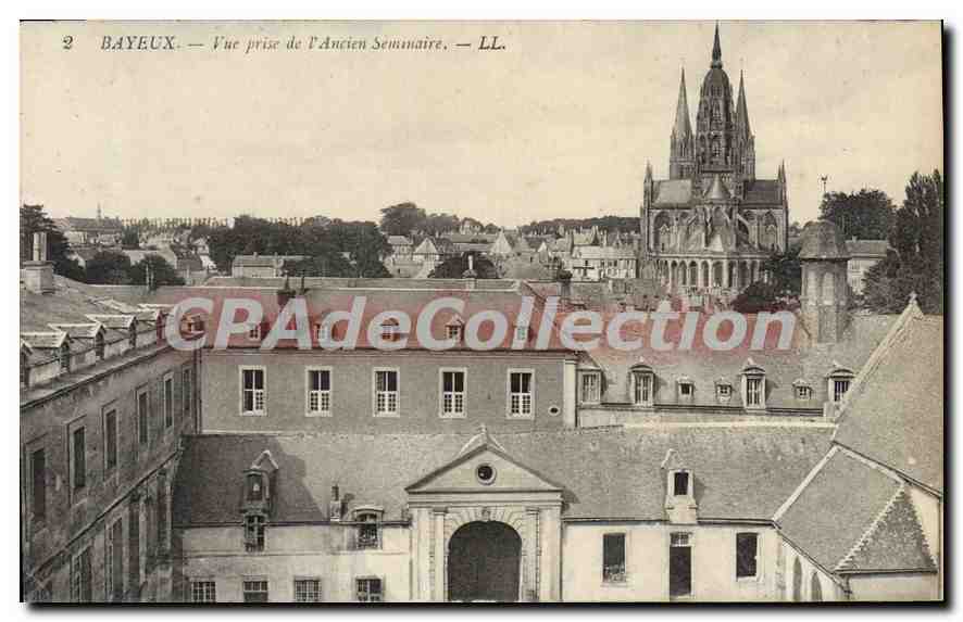 Bayeux — Vue prise de l'Ancien Séminaire — LL.