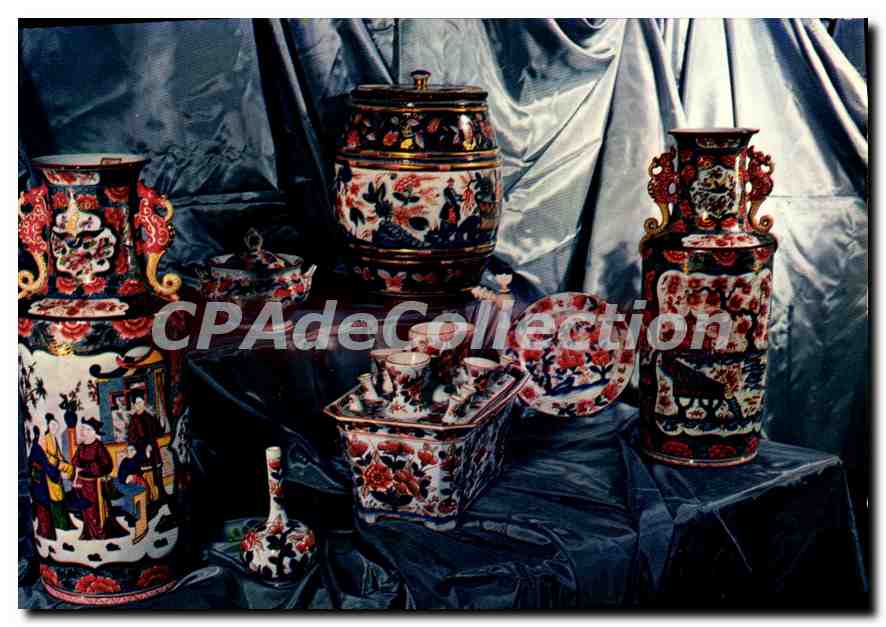 Porcelaine de Bayeux — Fabrications de la Famille Langlois vers 1835 — Mexichrome