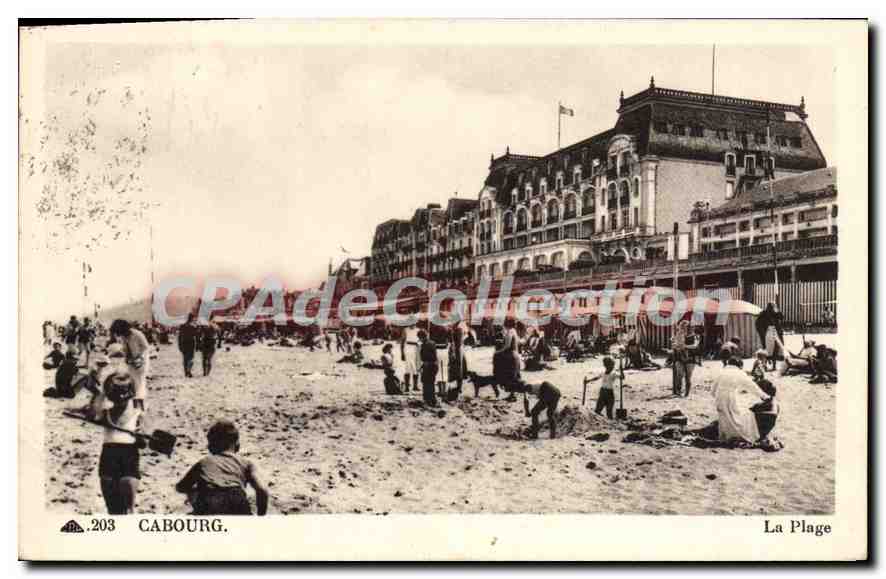 Cabourg — Die Strandpromenade — CH DES ARTS PHOTONÉCHIQUES - STRASBOURG-SCHILTIGHEIM, n°203
