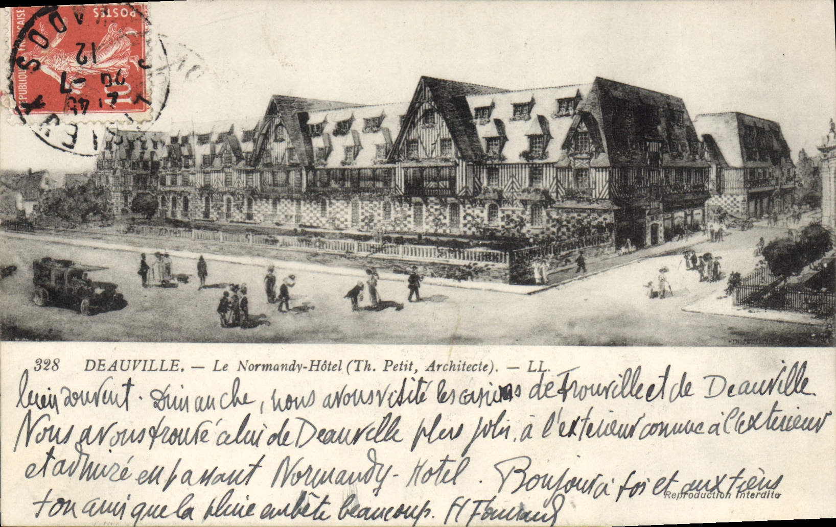 CPA Deauville Le Normandy Hotel
