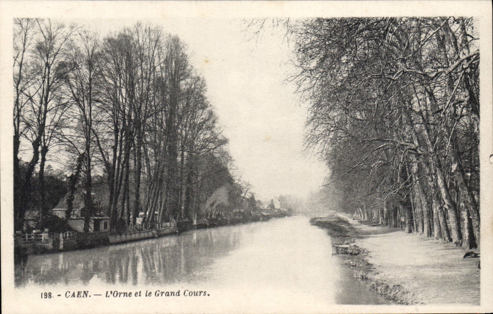 CAEN — Die Orne und der Grand Cours — n° 198