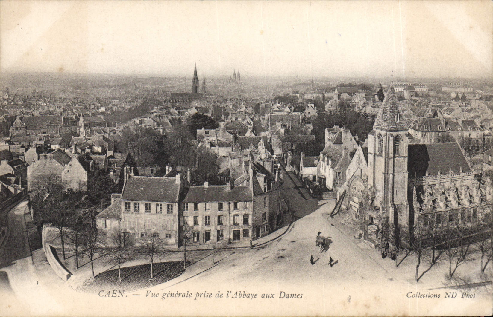 Caen — Allgemeiner Blick vom Kloster der Damen — Collections ND Phot