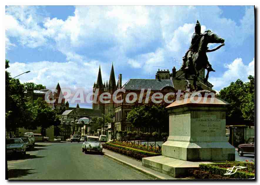Statue du Connétable Duguesclin — Place Saint-Martin — CAEN - Normandie