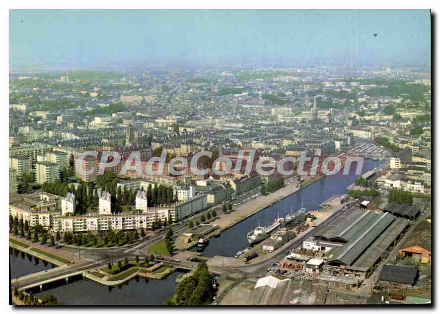 CPSM Caen Au Premier Plan Le Bassin Saint Pierre