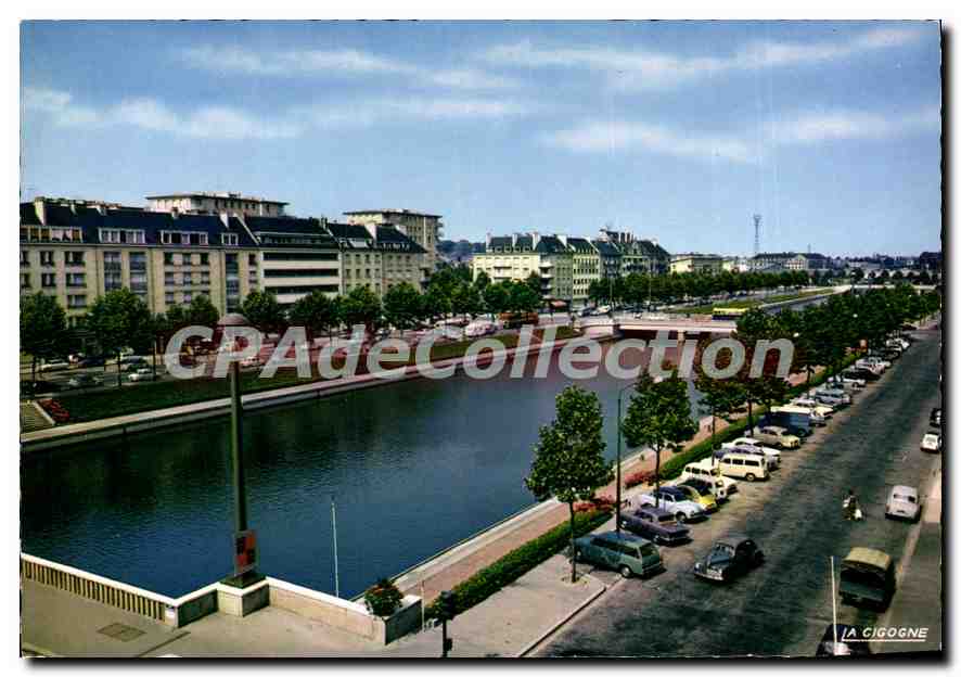 Les Bords de l'Orne — CAEN (Calvados) — Éditions 'La Cigogne'