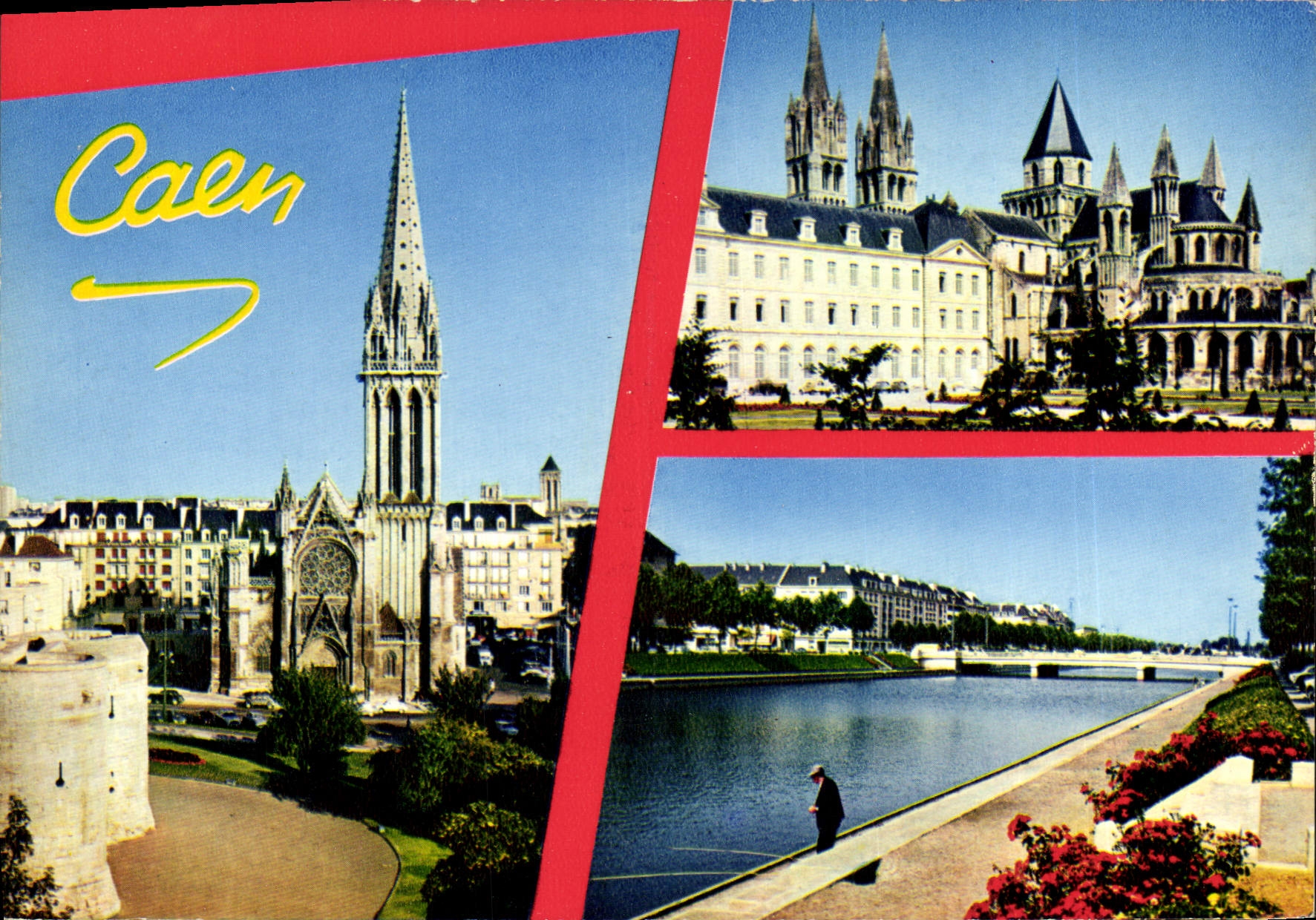 Caen — Cité de Guillaume le Conquérant — Éditions Hachette - Anverso