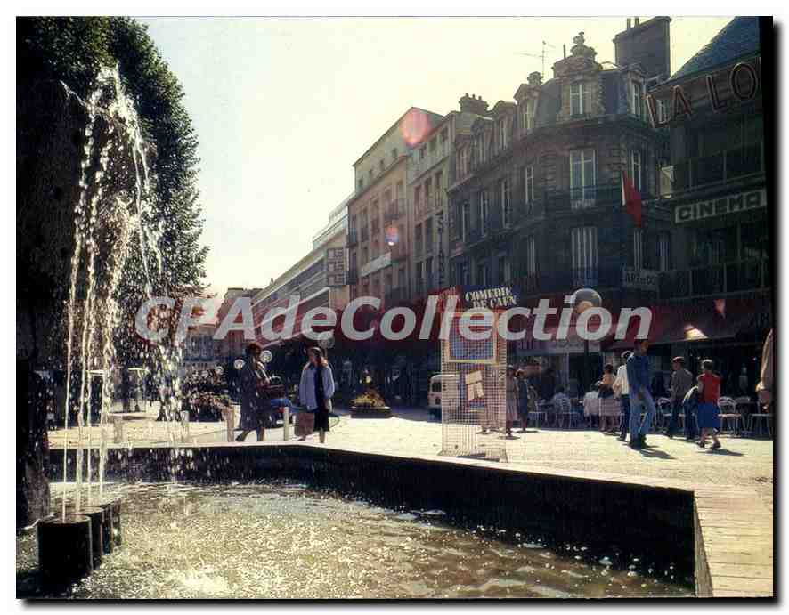 CPSM Caen Le Boulevard Du General Leclerc