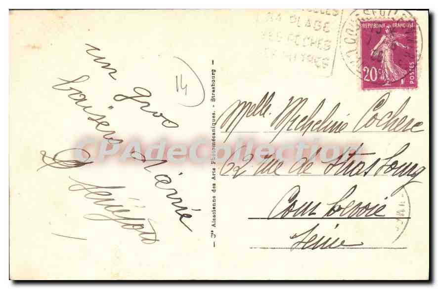 COURSEULLES - Un coin de la plage — LL — Reverso