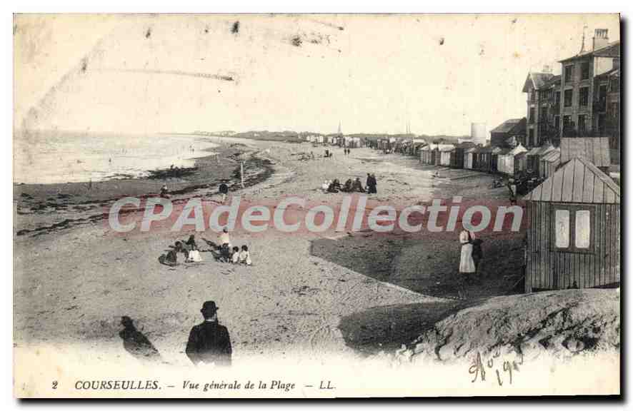 Courseulles-sur-Mer — Allgemeine Ansicht der Strandpromenade — LL. n°2