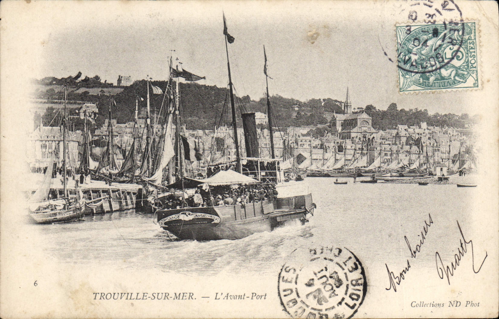 TROUVILLE-SUR-MER — L'Avant-Port — Collections ND Phot