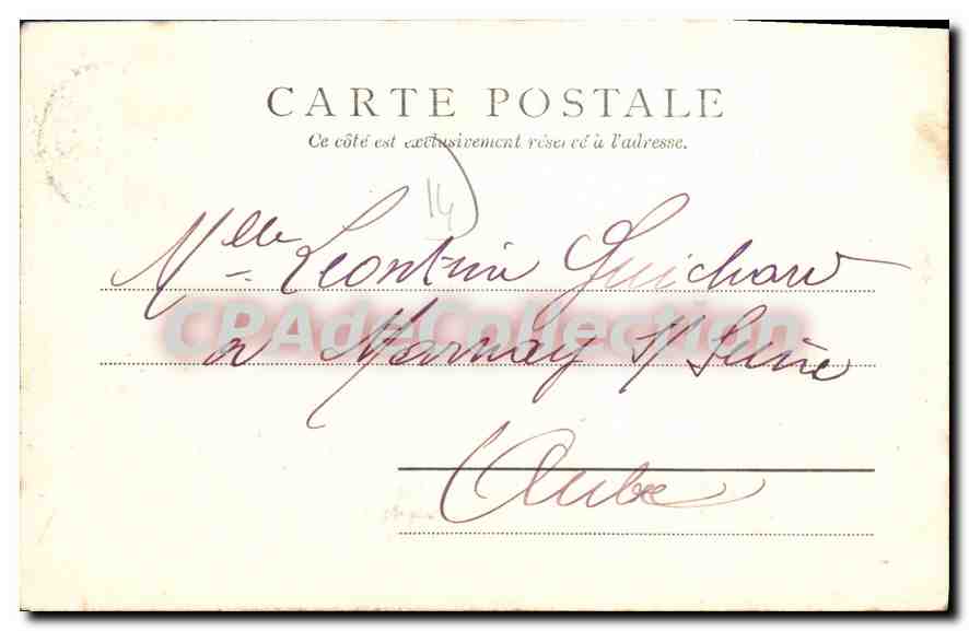 Deauville - Bassin von Deauville — Sammlung T. D. — Nr. 9 — Rückseite
