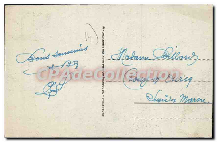 Villers-sur-Mer - La Digue — editor CPAdeCollection, n° 20 — Reverso