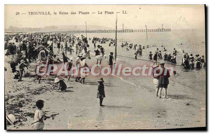 Trouville, la Reine des Plages — La Plage — LL