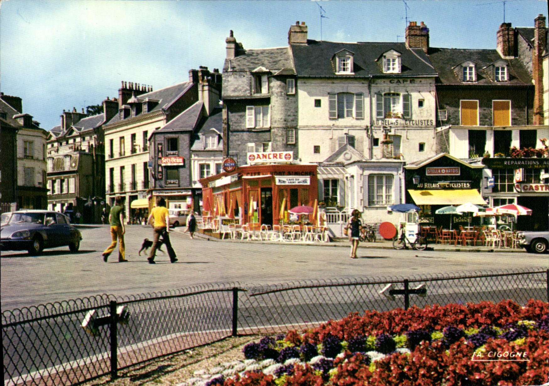 Place de la Cigogne — Honfleur — Éditions La Cigogne