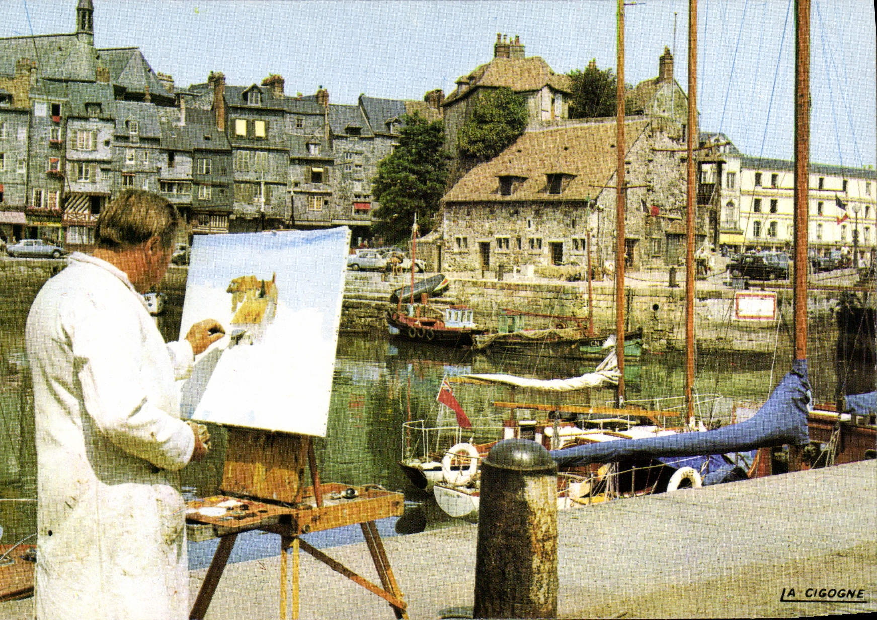 Honfleur — Ein pittoreskes Eckchen — Die Storch