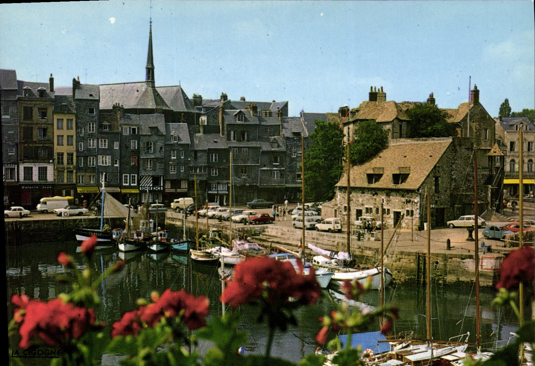 Honfleur — Le Bassin et la Lieutenancé — La Cigogne
