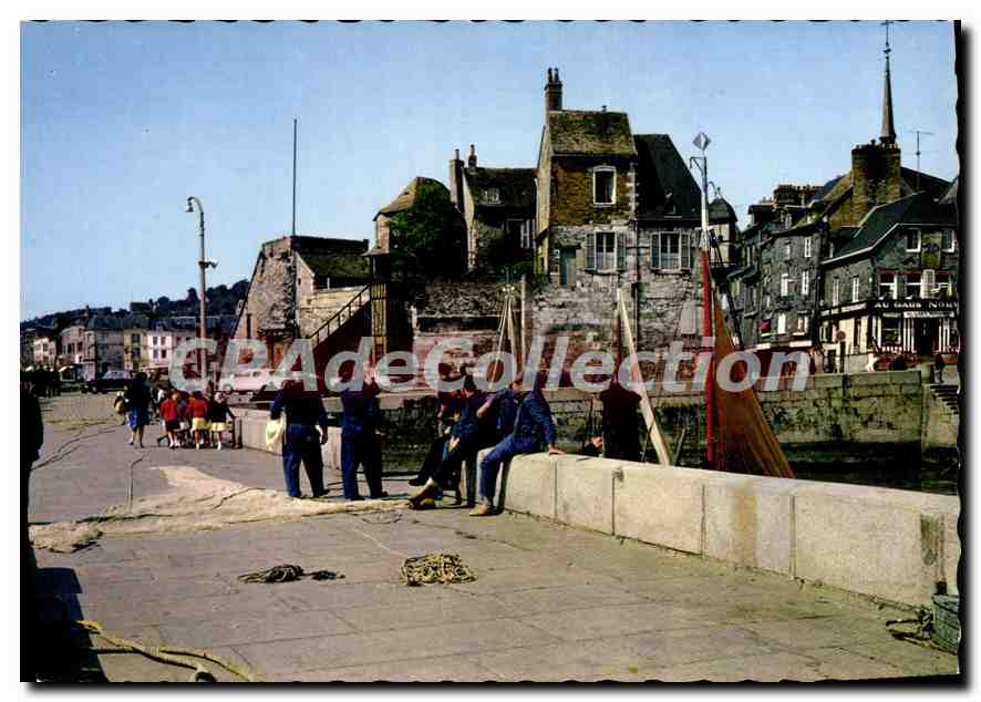HONFLEUR (Calvados) — La Lieutenancé und der Fischerbereich — Éditions André Leconte