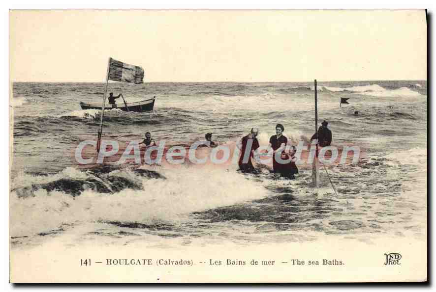 Houlgate (Calvados) — Les Bains de mer — The sea Baths — N°141 — JND Phot.