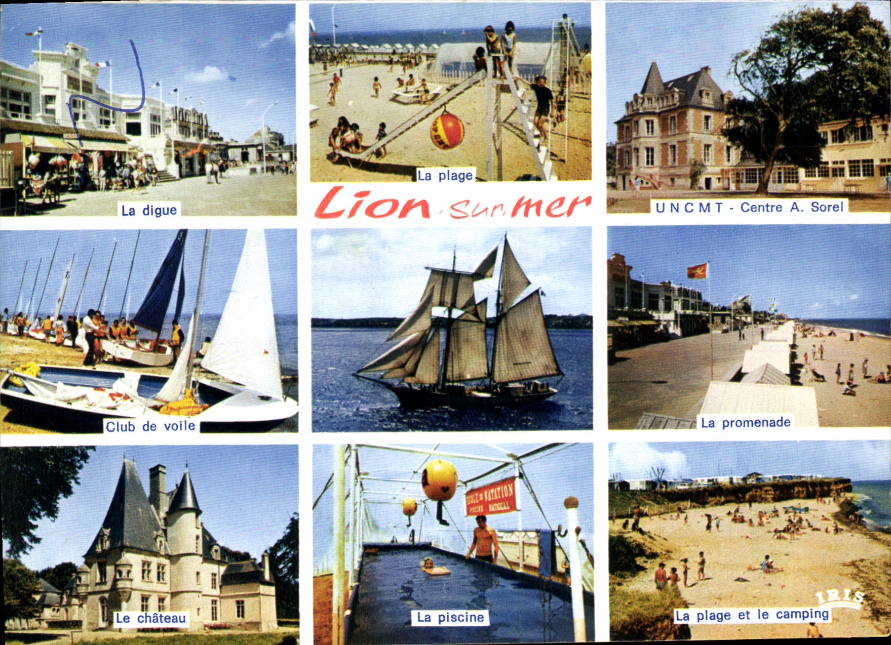 Lion-sur-Mer — vue panoramique — Lumicap
