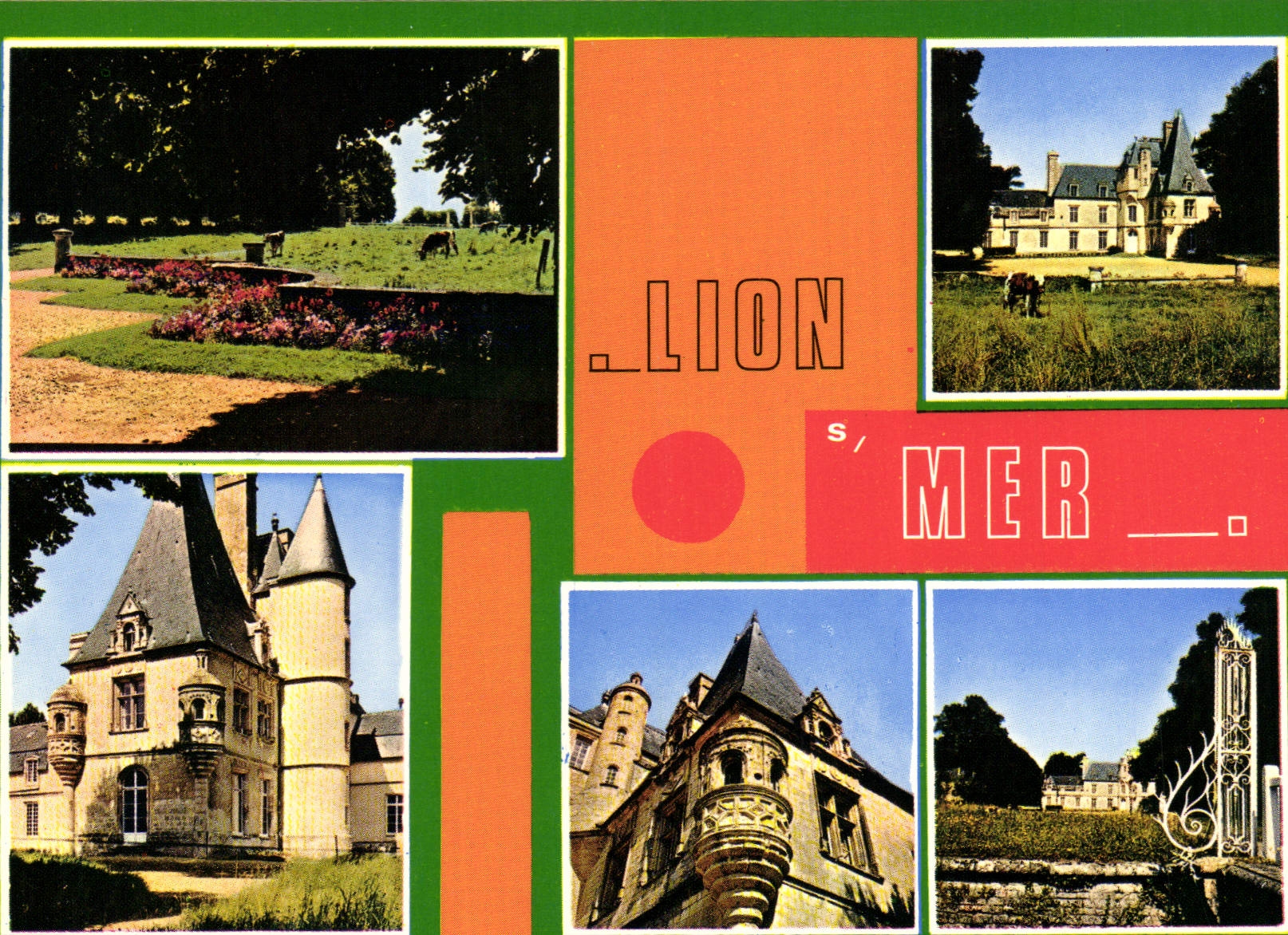 CPSM Lion Sur Mer Le Château