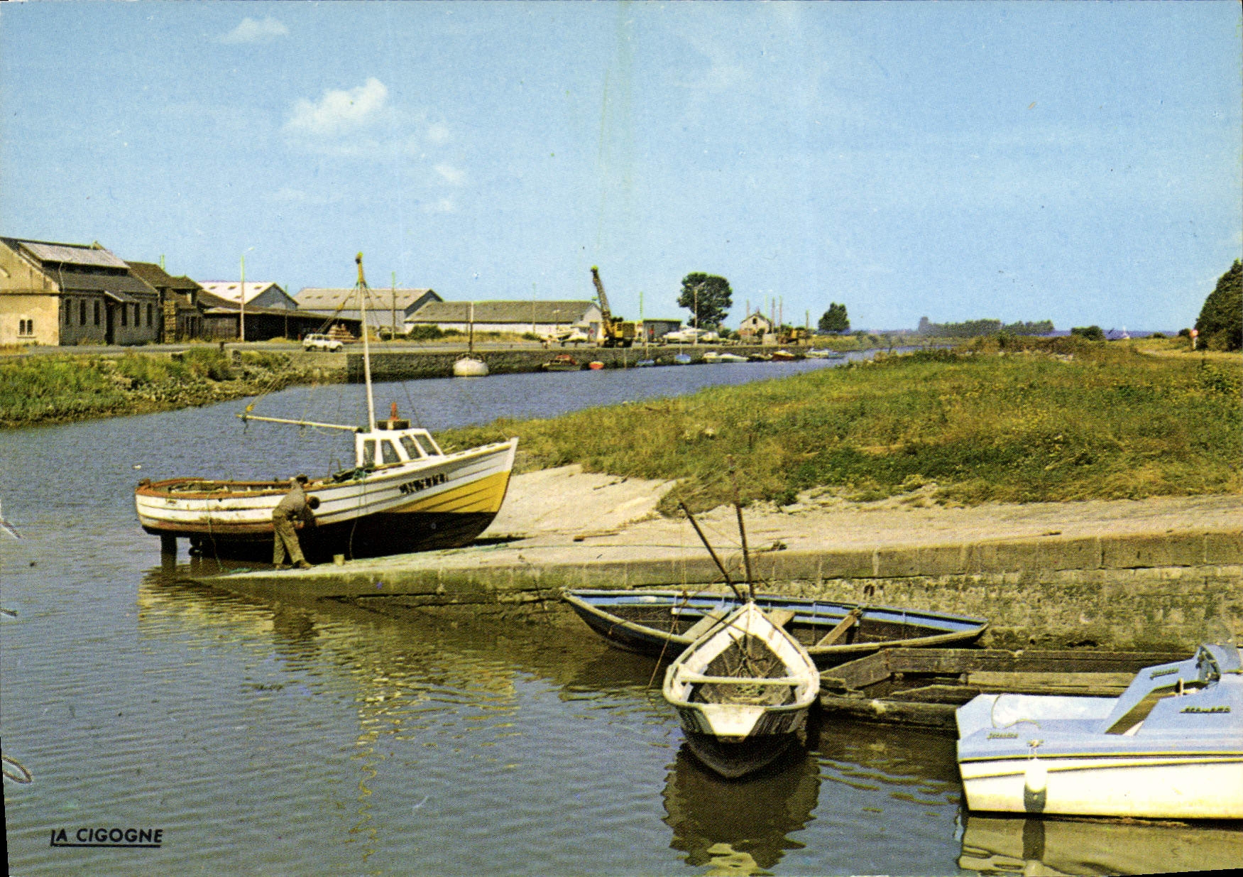 CPSM Isigny Sur Mer Le Port