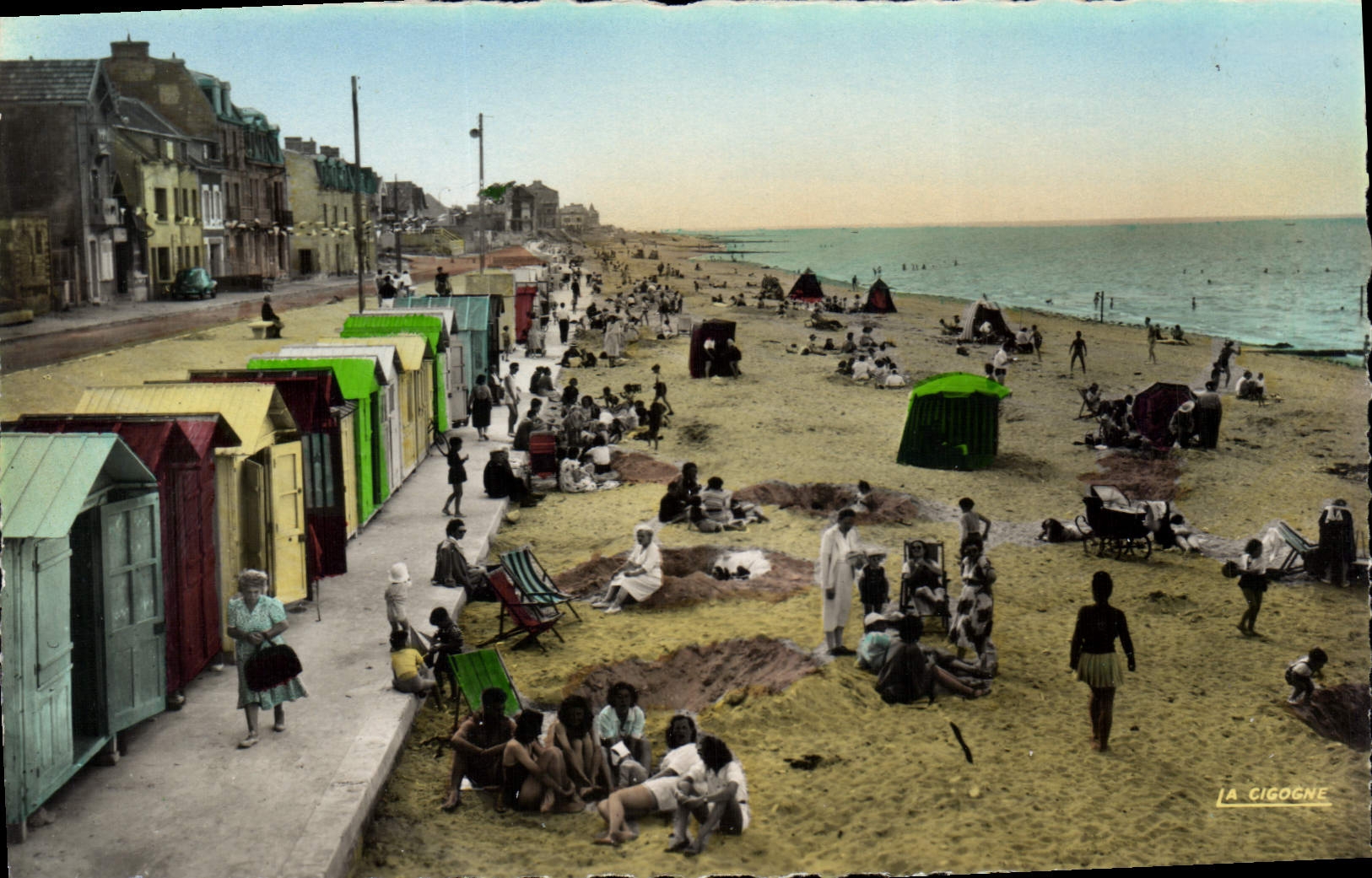 Langrune-sur-Mer — Die Strandpromenade — Edition La Cigogne
