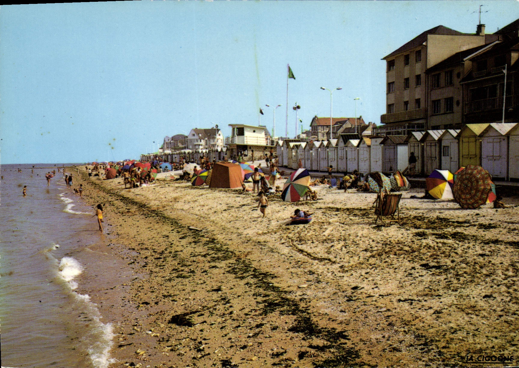 Langrune-sur-Mer — La Plage — Éditions LA CIGOGNE