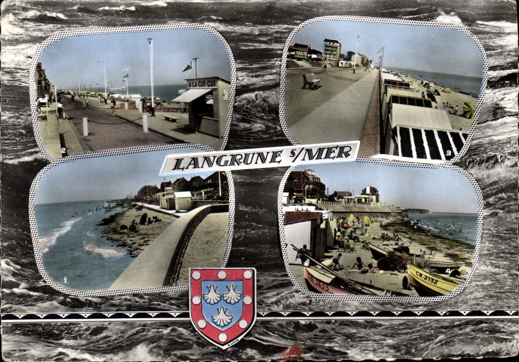 Langrune-sur-Mer — vue panoramique — Éditions aux Ours-Couven
