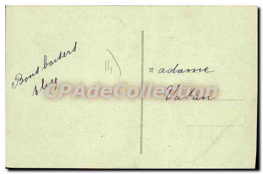 LION-sur-MER — Auf der Strandpromenade — Viertel des Grand Hotels — J. Lebassard, Foto — Rückseite