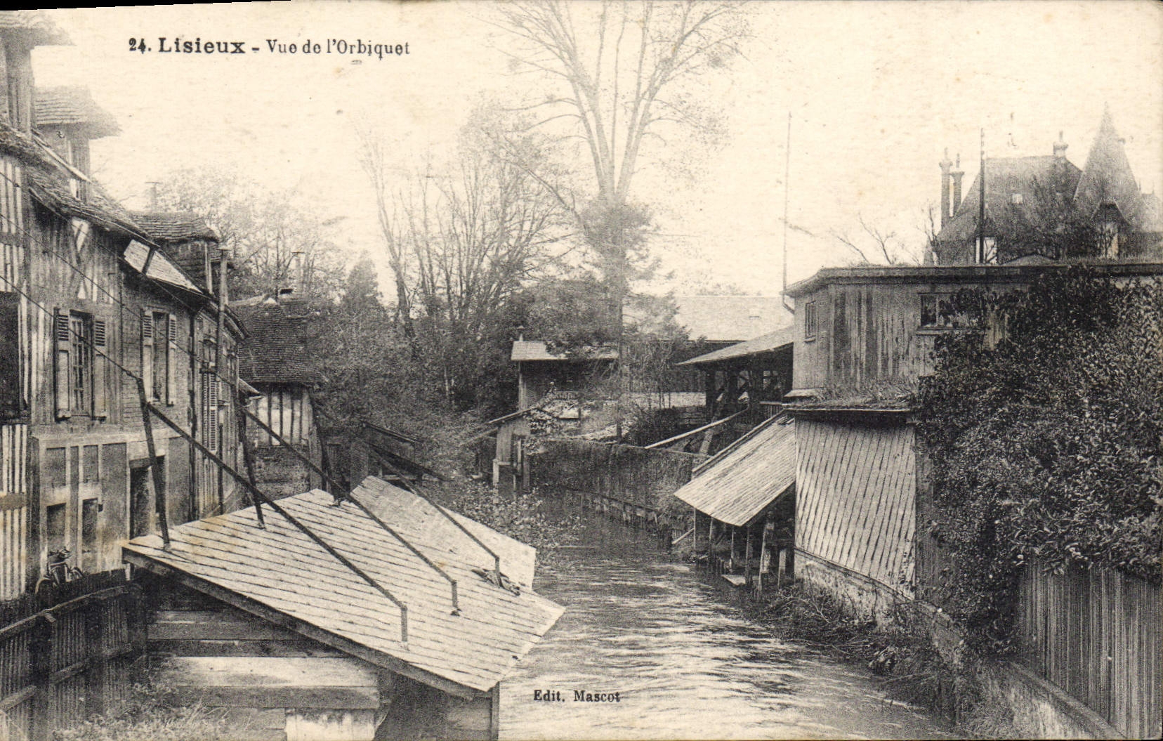 Lisieux - Ansicht von Pôrbiquet — Edit. Mascot, n°24