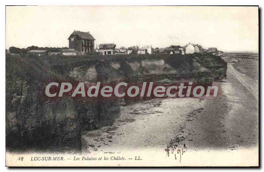 Luc-sur-Mer — Les Falaises et les Châtelets — LL.
