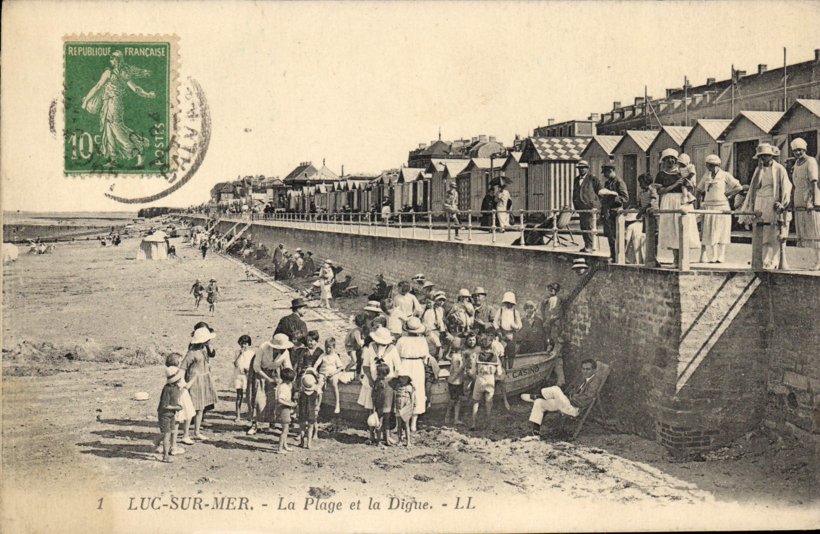 Luc-sur-Mer - La Plage et la Digue - LL